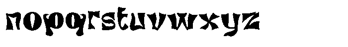Spok Creps Font LOWERCASE
