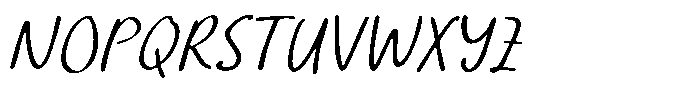 Spontaneous Charm Font UPPERCASE
