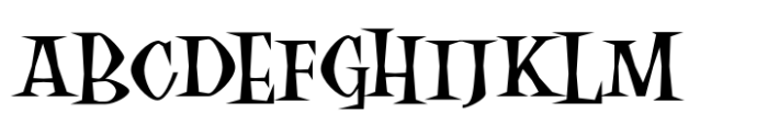Spooktacular Bold Font UPPERCASE