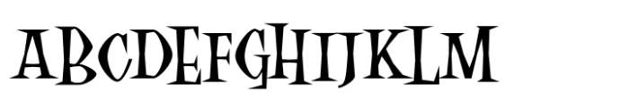 Spooktacular Demi Bold Font UPPERCASE