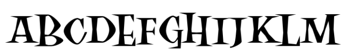 Spooktacular Extra Bold Font UPPERCASE