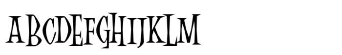 Spooktacular Light Font UPPERCASE