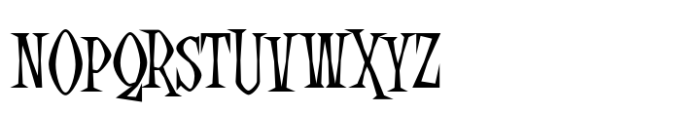 Spooktacular Light Font UPPERCASE