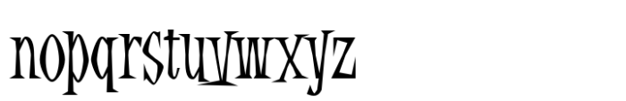 Spooktacular Light Font LOWERCASE