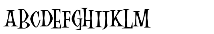 Spooktacular Regular Font UPPERCASE