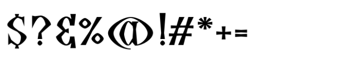 Spooktacular Semi Bold Font OTHER CHARS