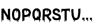Spooktober Regular Font UPPERCASE