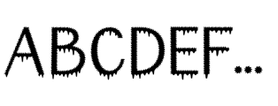 Spooky Adventure Regular Font UPPERCASE