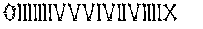 Spooky Bonez Font OTHER CHARS