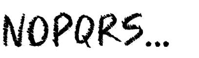 Spooky Crack Regular Font UPPERCASE
