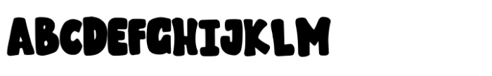 Spooky Dukie Font UPPERCASE