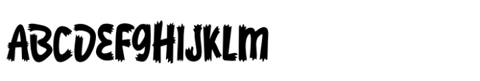 Spooky Hunter Regular Font UPPERCASE
