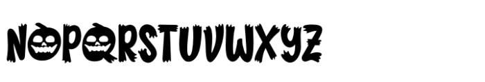 Spooky Hunter Regular Font UPPERCASE