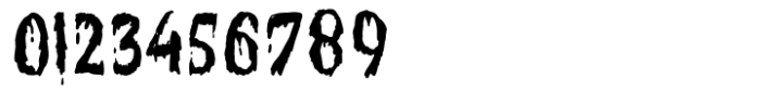 Spooky Trick Font OTHER CHARS