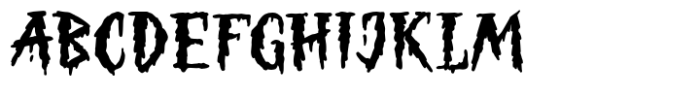 Spooky Trick Font UPPERCASE