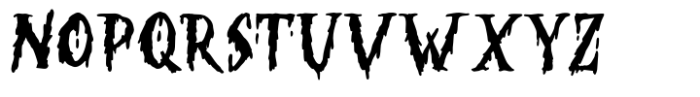 Spooky Trick Font UPPERCASE