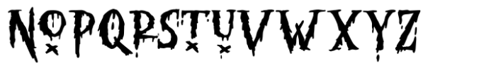 Spooky Trick Font LOWERCASE
