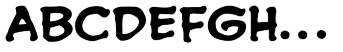 Spookytooth Bold Font UPPERCASE