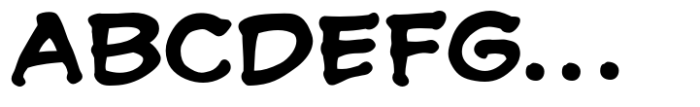Spookytooth Bold Font LOWERCASE