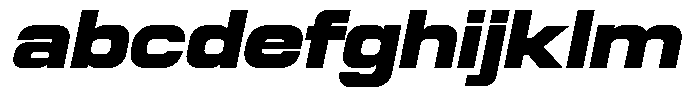Sport Break Black Italic FONT