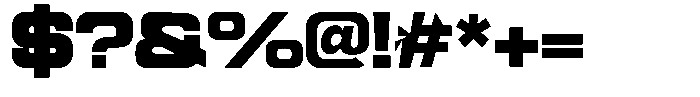 Sport Break Black Font OTHER CHARS