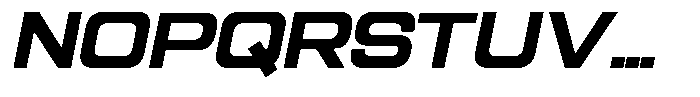 Sport Break Bold Italic Font UPPERCASE