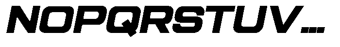 Sport Break Extra Bold Italic Font UPPERCASE