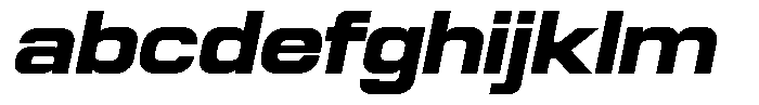 Sport Break Extra Bold Italic FONT