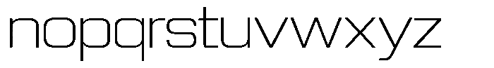 Sport Break Extra Light Font LOWERCASE