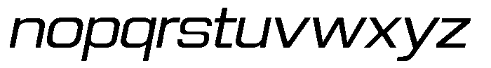 Sport Break Italic Font LOWERCASE