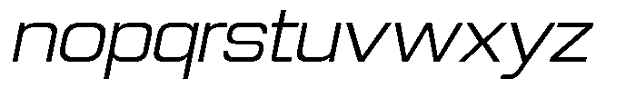 Sport Break Light Italic Font LOWERCASE