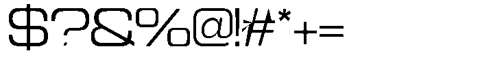 Sport Break Light Font OTHER CHARS