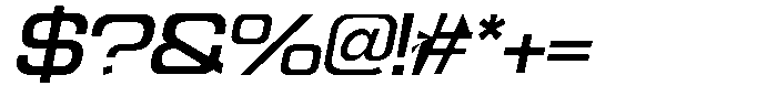 Sport Break Medium Italic Font OTHER CHARS