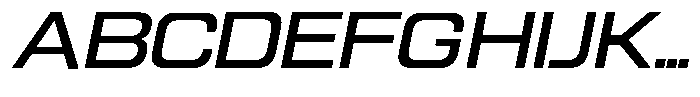 Sport Break Medium Italic Font UPPERCASE