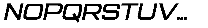 Sport Break Medium Italic Font UPPERCASE