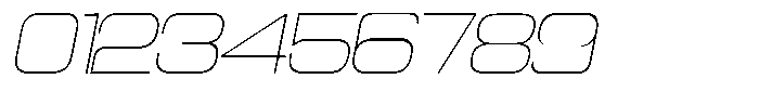 Sport Break Thin Italic Font OTHER CHARS
