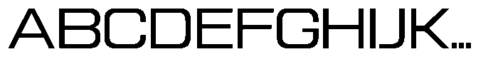 Sport Break Variable Font UPPERCASE