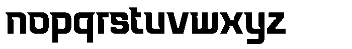 Sport Event Display Font LOWERCASE