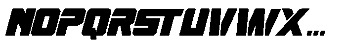 Sport Lane Italic Font UPPERCASE