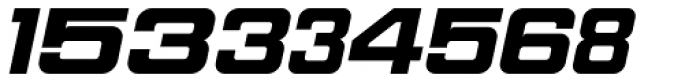 Sport Numbers Font UPPERCASE