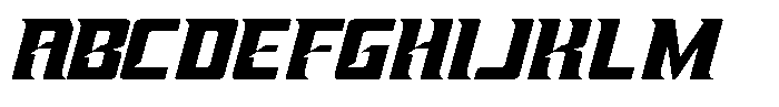 Sport Pulse Italic Font UPPERCASE