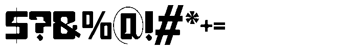 Sport Pulse Regular Font OTHER CHARS