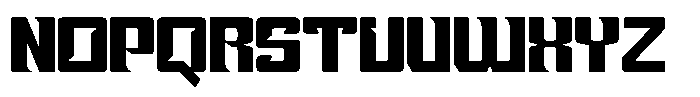 Sport Pulse Regular Font LOWERCASE