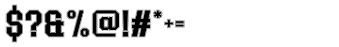 Sporte College Outline Font OTHER CHARS
