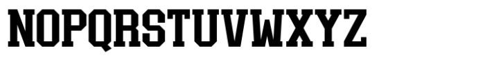 Sporte College Regular Font UPPERCASE