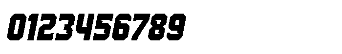 Sportex Italic Font OTHER CHARS