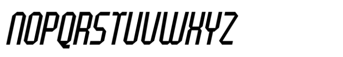 Sporting Strategy Light Italic Font LOWERCASE