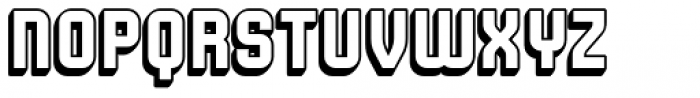Sporty Pro Shadow CD Font UPPERCASE