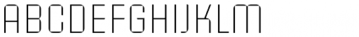 Sporty Pro Thin CD Font LOWERCASE