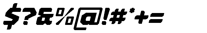 Sporty Youth Italic Font OTHER CHARS